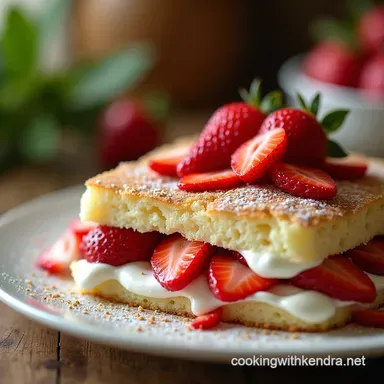 Easy Strawberry Shortcake Trifles Recipe No Fuss Assembly Recipe Card