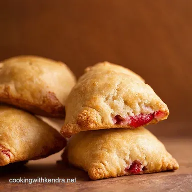 Strawberry Sweetheart Hand Pies A Valentine Baked Goods Dream Recipe Card