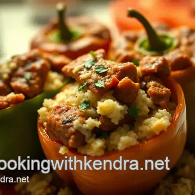 My Family's Favourite Stuffed Calabrese Peppers with Sausage & Ricotta