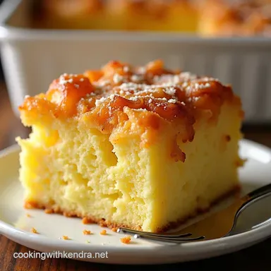 SunKissed Pineapple Coconut Layers Dump Cake So Easy Recipe Card