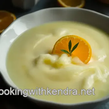 Sunset Citrus Sherbet: Sunshine in a Bowl | Orange Sherbet Recipe Recipe Card