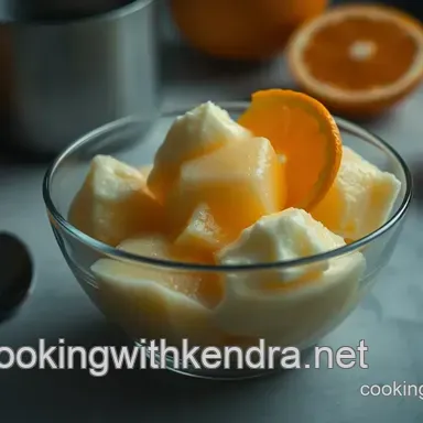 Sunset Citrus Sherbet: Sunshine in a Bowl | Orange Sherbet Recipe