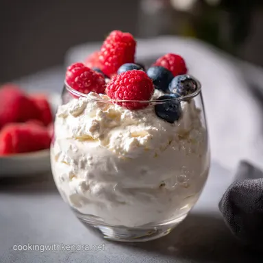 Sunshine Cottage Tasty Cottage Cheese Lemon Mousse Recipe Recipe Card