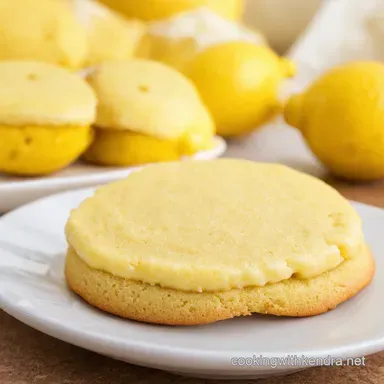 Tangy Easy Lemon Frosted Cookies A Sunshine Treat Recipe Card