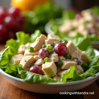 Chicken Salad Chick Grape Salad My Creamy Copycat Recipe Recipe Card