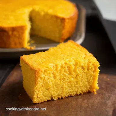 Super Corny Cornbread My Secret for Extra Corn Goodness Recipe Card