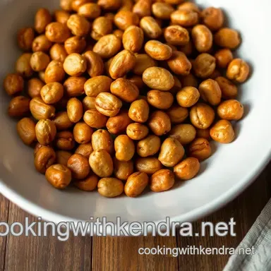 Easy & Sweet Honey Roasted Peanuts: A Family Favorite Snack Recipe Card