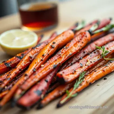 Sweet & Smoky Grilled Carrots: Maple-Dijon Magic! Recipe Card