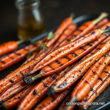 Sweet & Smoky Grilled Carrots: Maple-Dijon Magic!