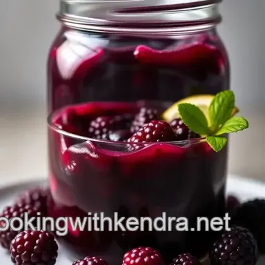 Sweet & Tart Mulberry Preserves: A Taste of Summer in a Jar Recipe Card