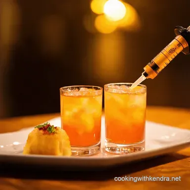 Boozy Syringe Drink Shots Party Fun with Infused Flavors Recipe Card