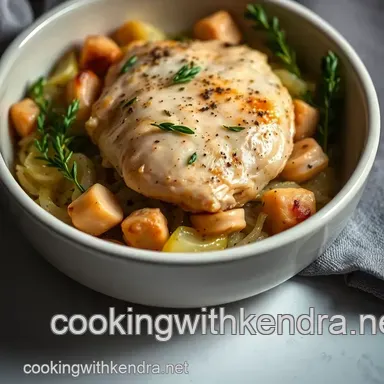 Delicious Tarragon-Infused Chicken Fricassée: A French Classic Recipe Card