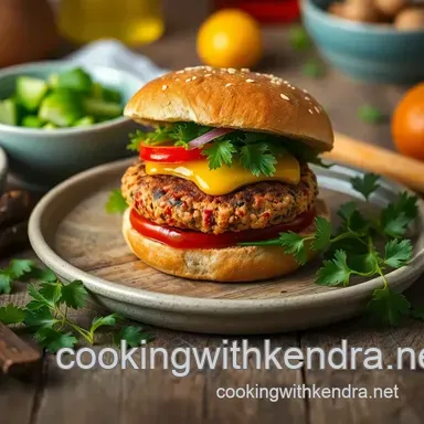 How to Make Amazing Grill Turkey Burgers with Zesty Yogurt Sauce Recipe Card