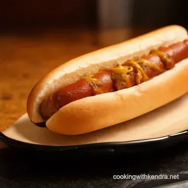 Hot Dog NY Style The Real NYC Street Dog Recipe Recipe Card