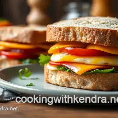 Full English Breakfast Sandwich: Best Breakfast Sandwich Ideas!