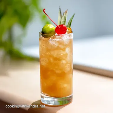 My GoTo Mai Tai Recipe Tropical Paradise at Home Recipe Card