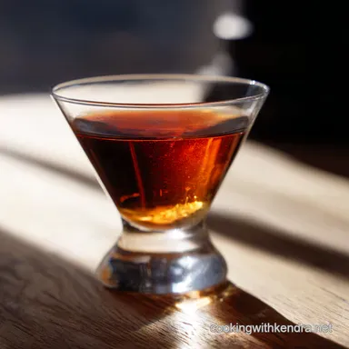 The Perfect Manhattan Best Manhattan Cocktail Ingredients Recipe Card