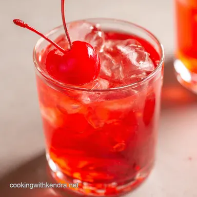 Shirley Temple Drink Recipe A Nostalgic Classic Recipe Card