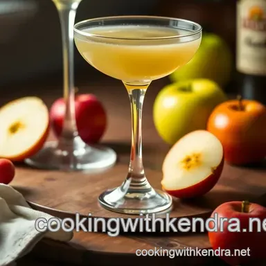 Tart & Tasty Apple Martini Recipe: Shaken to Perfection! Recipe Card