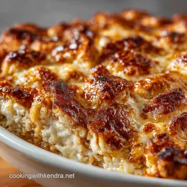 The Queens Creamy Rice and Chicken Casserole Recipe Recipe Card