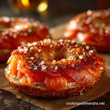 My Quintessential Lox Bagel A NY Brunch at Home Recipe Card