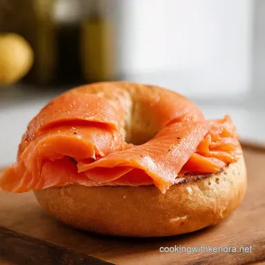 The Quintessential Bagel Smoked Salmon A Classic Done Right Recipe Card