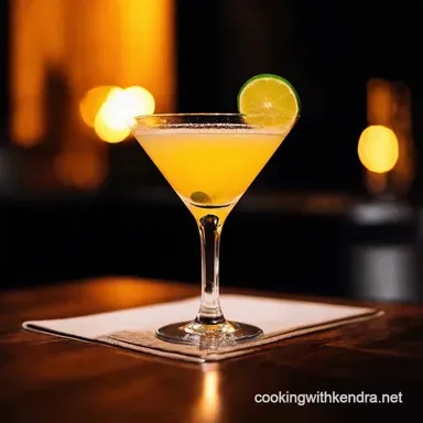 Gin Martini With a Twist Shaken Not StirredBut Zesty Recipe Card
