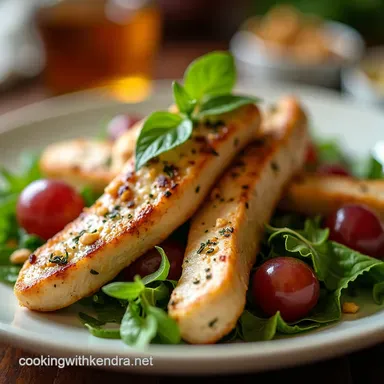 Best Chicken Salad Recipe with Grapes Sweet Savory Recipe Card