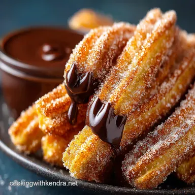 Crispy Churro Magic My Chocolate Dipped Dream Recipe Recipe Card