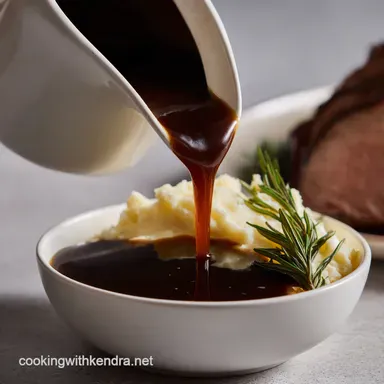 Thickening Sauce My Foolproof Guide for Perfect Gravy Recipe Card