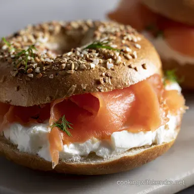 Ultimate Lox Bagel Recipe: New York Brunch at Home Recipe Card