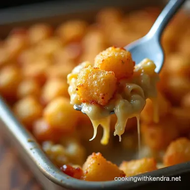 Tater Tot Casserole The Ultimate Cheesy Hotdish Recipe Card