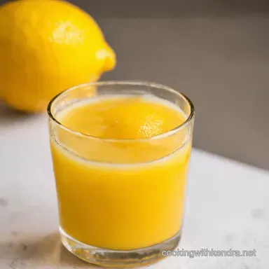 Zesty Ginger Lemon Shot My GoTo Immunity Booster Recipe Card