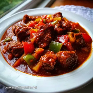 Slow Cooker Chili: Thick and Savory Recipe Card