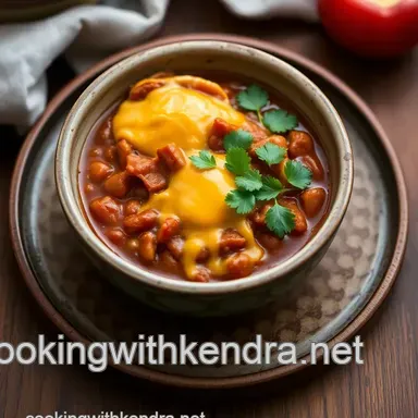 Easy Chili Three Bean Comfort Food Delight for Cozy Nights! Recipe Card