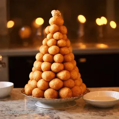 Towering Temptation Classic Croquembouche Recipe Recipe Card