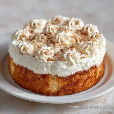 Traditional Horchata Cake for 16 Slices Recipe Card