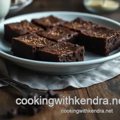 Indulge in Decadence: Coffee Liqueur Brownies, Mousse & Tiramisu Recipe Card