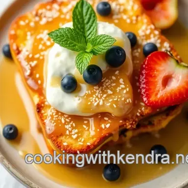 How to Make French Toast Banana Coconut Delight: A Tropical Treat! Recipe Card