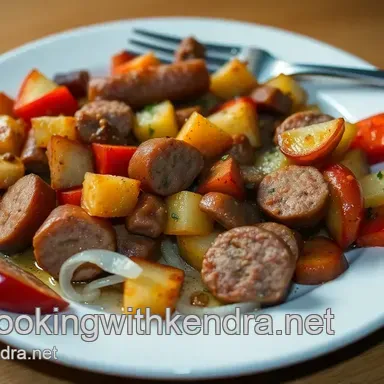 Turkey Sausage Apple Hash: Autumn on a Plate