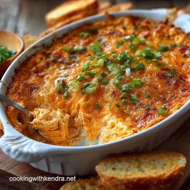 Buffalo Chicken Dip: The Ultimate Easy Baked Game Day Recipe Recipe Card