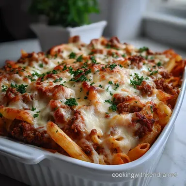 Best Baked Ziti: Creamy, Cheesy Ready in Minutes Recipe Card