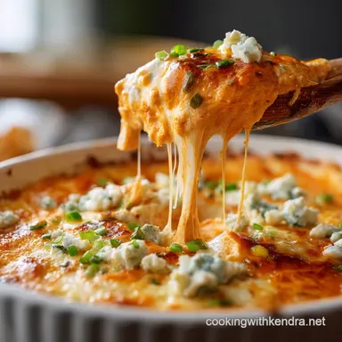 Buffalo Chicken Dip: The Creamiest, Easiest Oven-Baked Recipe Recipe Card