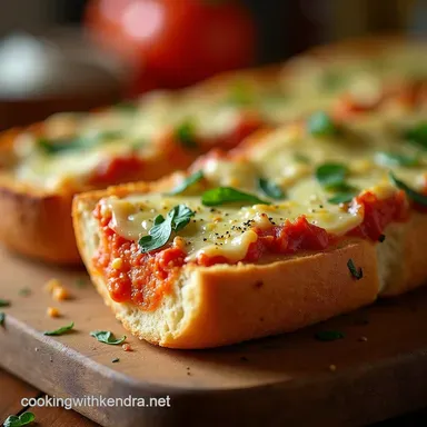 The Ultimate Cheesy Garlic Bread Restaurant Quality Home Cook Easy Recipe Card