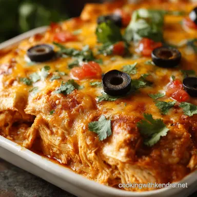Chicken Enchilada Casserole: Ultimate Easy Weeknight No-Roll Bake