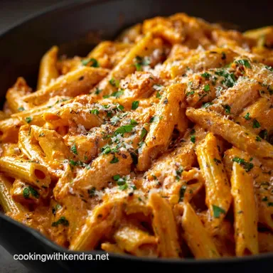 Penne alla Vodka: Ultimate Creamy Recipe for Restaurant Quality Sauce Recipe Card