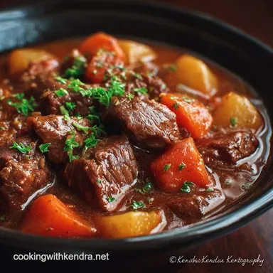 Crock Pot Beef Stew: The Tender, Flavor-Rich Slow Cooker Recipe Recipe Card