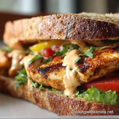 Grilled Chicken Sandwich Recipe with Smoky Chipotle-Lime Aioli Recipe Card