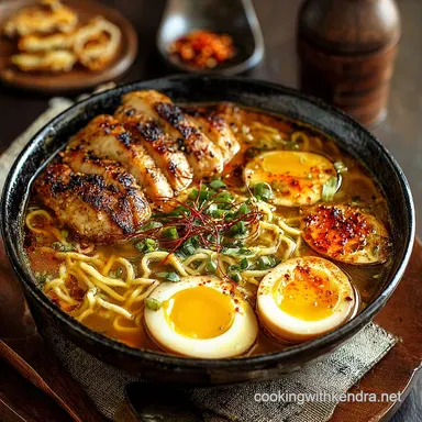 Chicken Ramen Recipe: Rich Shoyu Broth Perfect Ajitama Eggs