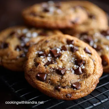 Salted Chocolate Chip Cookies The Ultimate Chewy Crisp Recipe Recipe Card